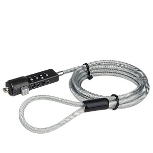 6' Universal Security Cable w/Combination Lock - Retail Package