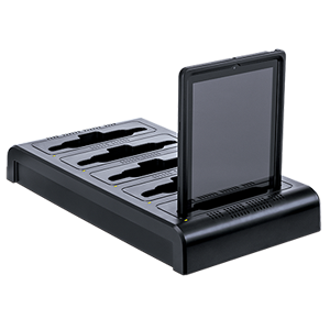 Five Bay Charger w/ Wide Ports for Infinea Tab 2/4 w/ Slim Case
